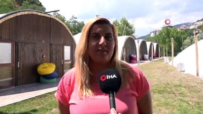 otel gorevlisi -  Türkiye’nin ilk doğa oteli terörden temizlenen Tunceli'ye kuruldu  Videosu