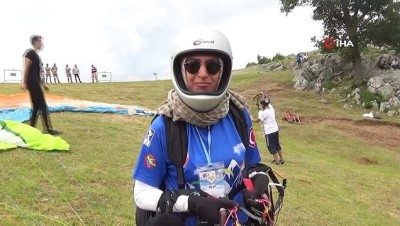parasutcu -  Yamaç paraşütçüleri Kapıkaya'ya hayran kaldı Videosu