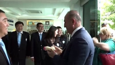 nonda - Dışişleri Bakanı Çavuşoğlu, Chiang Mai Ticaret Odası Başkanı Pitakanonda'yla görüştü - CHIANG MAI  Videosu