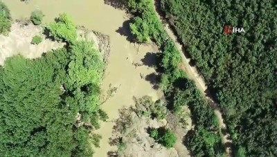 misir tarlasi -  Düzce’de selin meydana getirdiği hasar havadan görüntülendi  Videosu