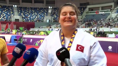 EYOF 2019’da milli judocu Hilal Öztürk altın madalya kazandı