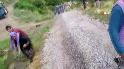 yol calismasi -  Gümüşhane’de köylüler ile jandarma arasında yayla yolu gerginliği  Videosu