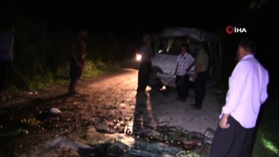  Tarım işçilerini taşıyan minibüs kaza yaptı: 1 ölü, 5 yaralı