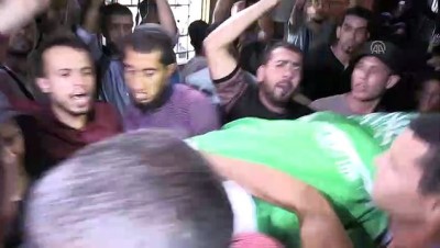 yazili aciklama - Gazze genç şehidini uğurladı  Videosu
