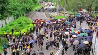 yasa tasarisi -  - Hong Kong'da Göstericiler Ve Polis Yine Çatıştı  Videosu