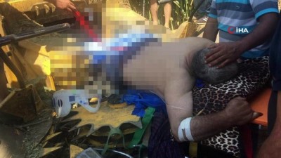  İzmir'de biçer döver faciası: Bacaklarını kaptırdı
