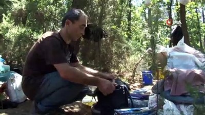  Köpekleriyle beraber 6 yıldır ormanda yaşıyordu, Sultanbeyli Belediyesi yardım elini uzattı 