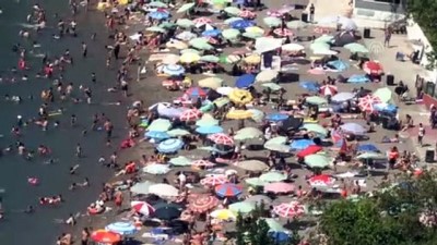 cankurtaran - Sıcaktan bunalanlar plajlara akın etti - ZONGULDAK Videosu