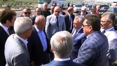 karayollari -  Ulaştırma ve Altyapı Bakanı Turhan İzmir-İstanbul Otoyolunu inceledi  Videosu