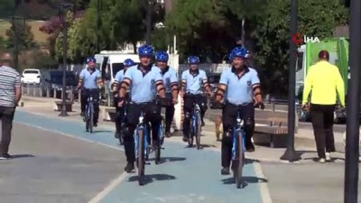  Beykoz’da 'Bisikletli Zabıtalar' görevde 