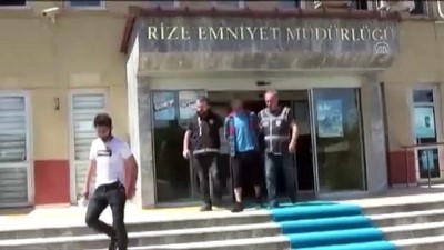 tutuklama karari - Genç kızı darbeden kişi tutuklandı - RİZE  Videosu