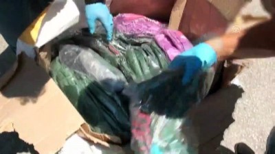 tekstil malzemesi - Kargo paketinden uyuşturucu çıktı - MERSİN  Videosu