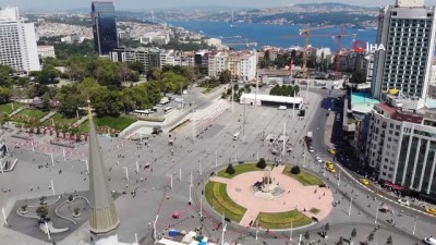 camii -  Taksim Camii’nde son durum havadan görüntülendi  Videosu