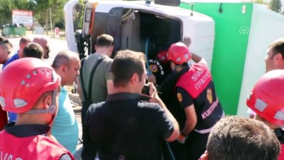 Trafik kazası: 4'ü polis 6 yaralı - SİVAS 