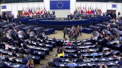 Avrupa Parlamentosu'nun yeni başkanı İtalyan Sassoli oldu - STRAZBURG 