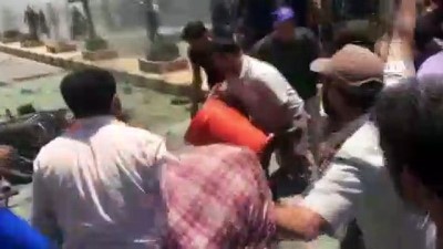 muhalifler - Suriye'nin kuzeyindeki Bab'da eş zamanlı patlamalar  Videosu