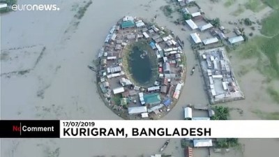 Bangladeş'te sel felaketi: En az 90 ölü