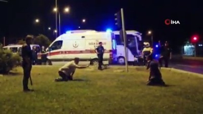 intihar -  Çocuklarını göremediğini söyleyen baba boğazına bıçak dayadı  Videosu