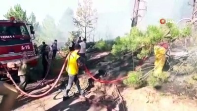 yangina mudahale -  Çorum’da 2 ayrı orman yangını: 40 dönümlük alan kül oldu  Videosu