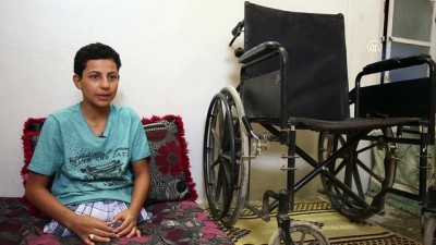 protez bacak - Esed rejiminin saldırısında bacaklarını kaybeden çocuk yardım bekliyor (2) - İDLİB  Videosu
