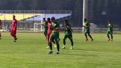 Futbol: Hazırlık maçı - Çaykur Rizespor: 2 - Antalyaspor: 2 - DÜZCE