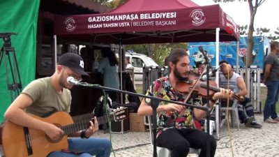 kalamis -  Gaziosmanpaşa'da sınava giren öğrenciler piknik şöleninde stres attı  Videosu