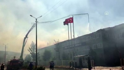 silah fabrikasi - Silah fabrikasında yangın (2) - KONYA  Videosu