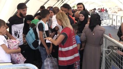 kisla - Suriyeliler bayram için ülkelerine gidiyor - KİLİS  Videosu