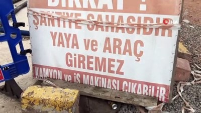 insaat alani -  İnşaatın kapalı otoparkına düşen genç ağır yaralandı, görgü tanıkları o anları anlattı  Videosu