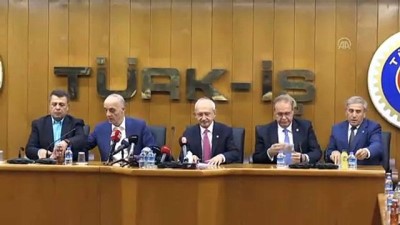 Kılıçdaroğlu: 'Yaşanan ekonomik krizin faturası işçinin sırtına yıkılmasın' - ANKARA
