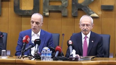 Türk-İş Genel Başkanı Atalay - Kıdem tazminatı ve toplu görüşmeler - ANKARA 