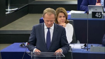 diyalog - AB Konseyi Başkanı, AP'den başkan adayları için destek istedi - STRAZBURG  Videosu