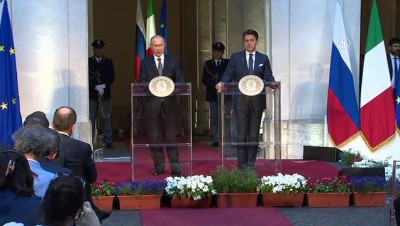 ticaret anlasmasi - Putin, Libya sorunundan NATO'yu sorumlu tuttu - ROMA Videosu