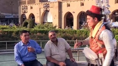Erbil'in Şamlı seyyar demirhindi şerbetçisi - ERBİL 
