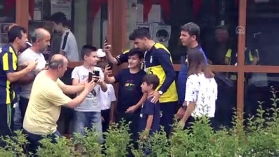 Fenerbahçeli futbolcular cuma namazını kıldı - DÜZCE 
