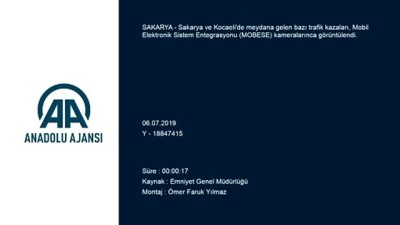 halk otobusu - Trafik kazaları MOBESE kameralarında - SAKARYA / KOCAELİ  Videosu