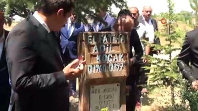 mezarlik ziyareti -  Ülkü Ocakları Genel Başkanı Ateş'ten Ahlat’a ziyaret  Videosu