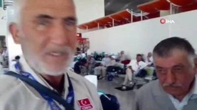 pasaport kontrolu -  Kayserili hacı adayları Medine'ye ulaştı Videosu