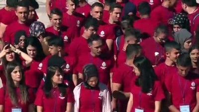 karahisar - Şehit ve gazi çocukları Anıtkabir'de - ANKARA  Videosu