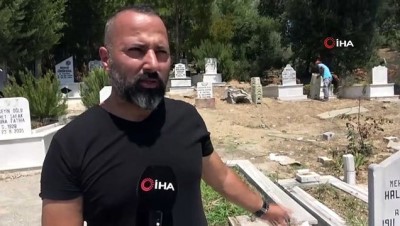 ihlas -  Alanya'da aile mezarlığı parçalandı  Videosu