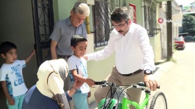 tayk -  Bisikleti çalınan küçük Yusuf'un büyük mutluluğu  Videosu
