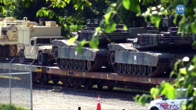 Trump Hayaline Kavuştu Askeri Tanklar Washington’da
