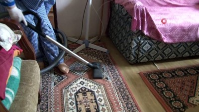  Beykoz'da yaşlıların evleri temiz, yüzleri güleç 