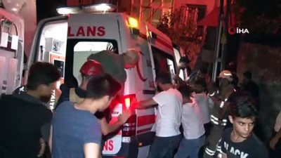 mahsur kaldi -  Hasta almaya çalışan ambulans askıda kaldı Videosu