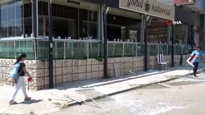 mel b -  Kafede mutfak tüpü patladı, ortalık savaş alanına döndü Videosu