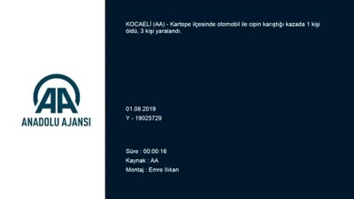 Trafik kazası: 1 ölü, 3 yaralı - KOCAELİ 