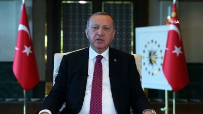  Cumhurbaşkanı Erdoğan'dan bayram mesajı 