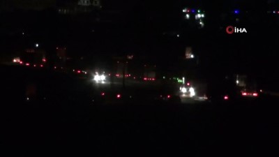 akaryakit tankeri -  Suriye tarafındaki ABD konvoyu, Nusaybin’den görüntülendi  Videosu