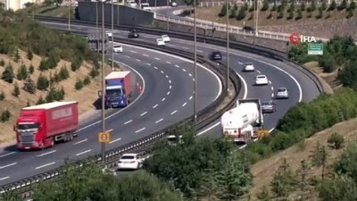  TEM Otoyolu’ndaki bayram trafiği normale döndü 