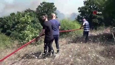 orman yangini -  Pendik’te korkutan orman yangını söndürüldü  Videosu